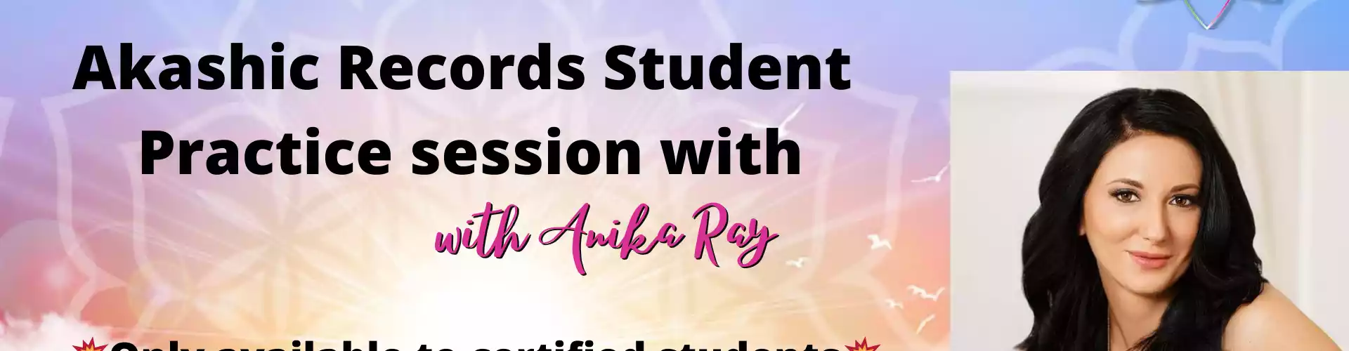 ஆகாஷிக் மாணவர் மற்றும் வழிகாட்டுதல் அமர்வு - Online Class by Anika Ray
