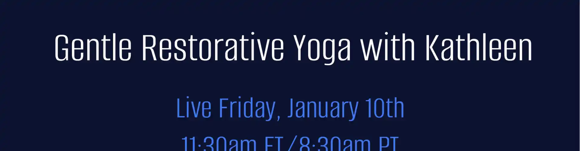 Wellnesspalooza 2025 Gyengéd helyreállító jóga Kathleen McPhillipsszel - Online Class by The Wellness Universe