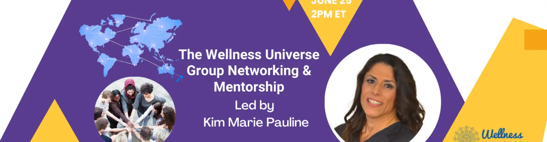 WU Group 與 Kim Marie Pauline 的交流與指導 - Online Class by The Wellness Universe